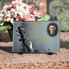Plaque funéraire guitariste 13 Plaquedeces.fr